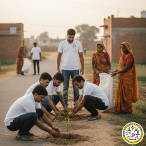 Environmental protection and sustainability programs in local communities